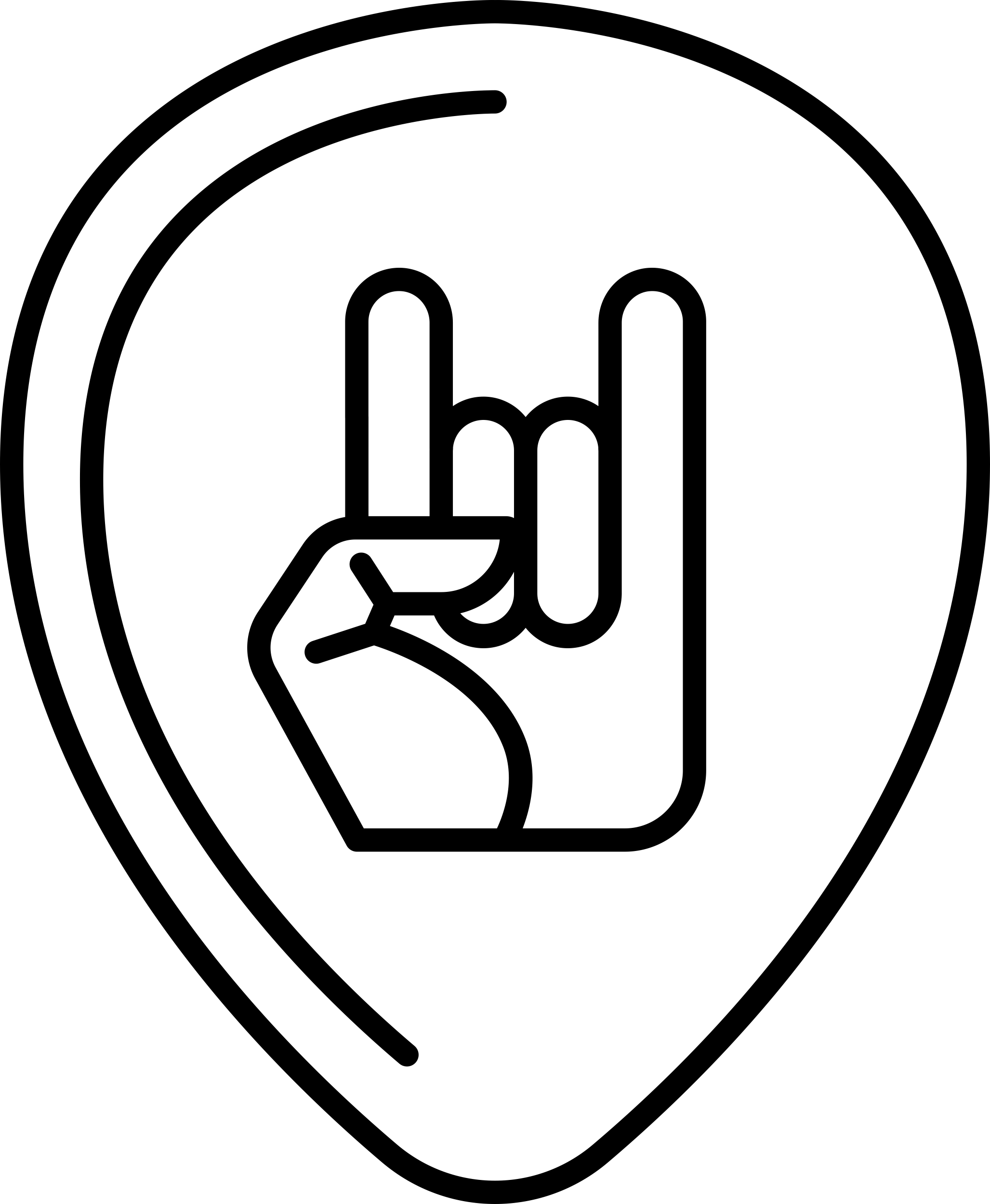 Guitar Plectrum With Hand Tracing Svg Vector Free Vectors